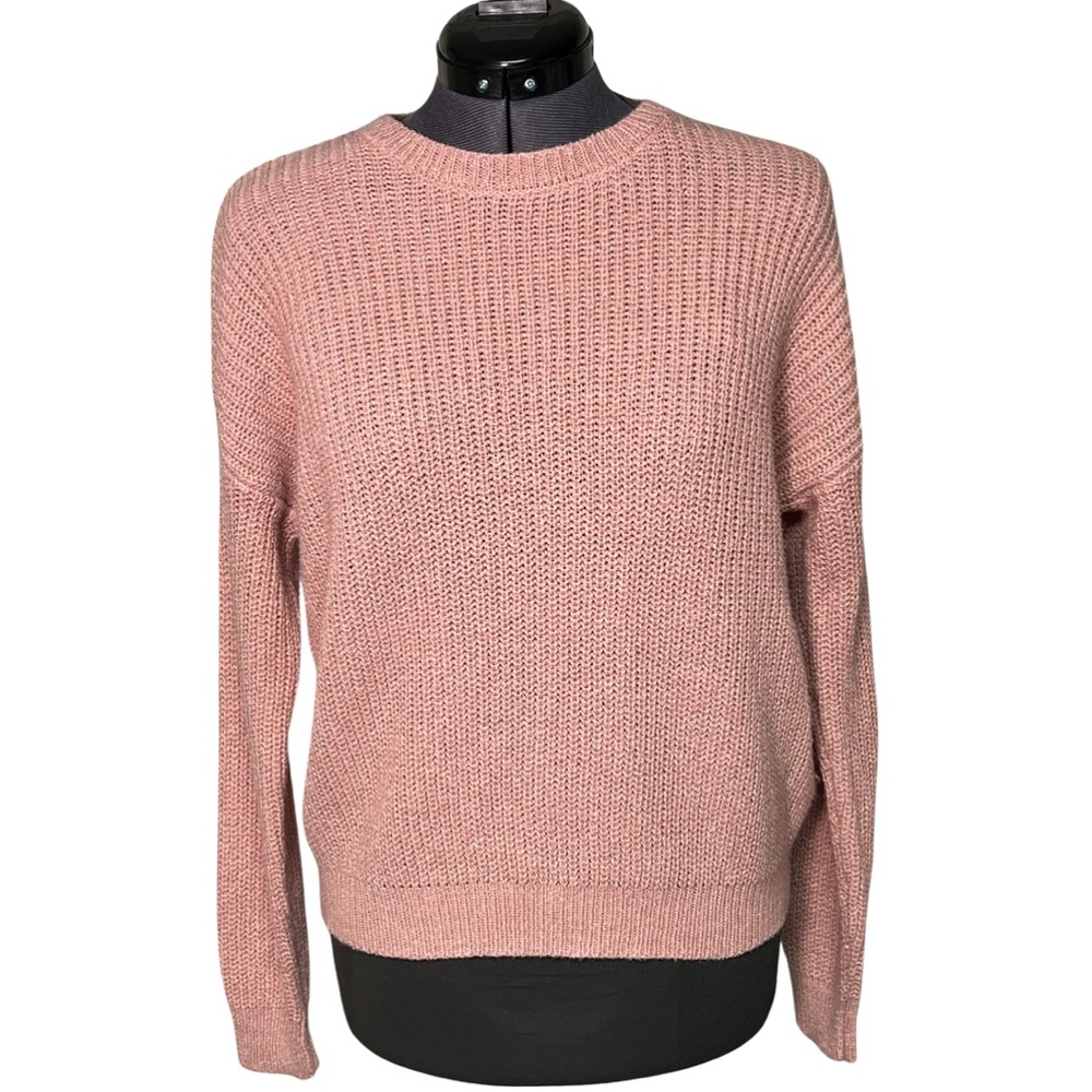 Forever 21 women’s pink knit sweater size small